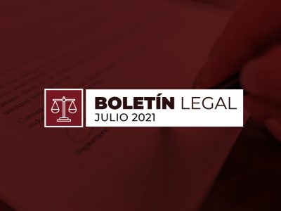 Boletín Legal ju Boletín Legal julio 2021lio 2021