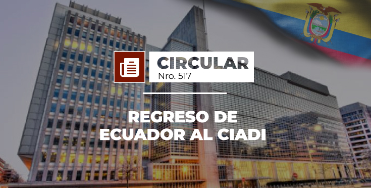 Regreso de Ecuador al CIADI