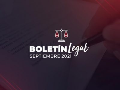 Boletín Legal septiembre 2021